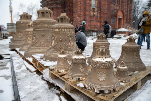 Установка и монтаж колоколов на Храмовый комплекс в честь святого равноапостольного великого князя Владимира